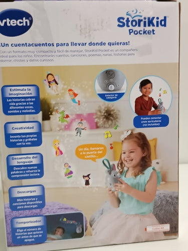 Ecost Customer Return VTech StoriKid Pocket, Portable Stories to Accompany Baby Anywhere, Toy + 6 Mo