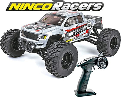 Ecost Customer Return Ninco, NincoRacers Outlander 1/12 Remote Control Monster Truck with 4 Wheels,