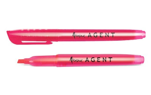 Textmarker Forpus Agent, 1-4 mm, Pink