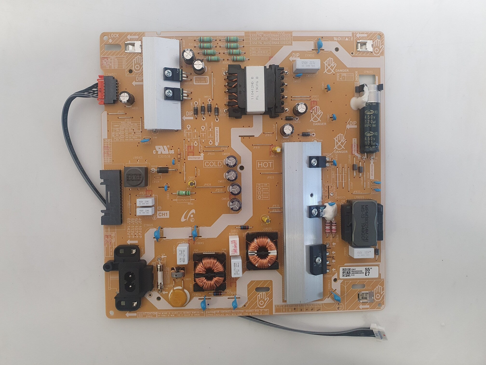 BN44-00932Q power supply Samsung UE55RU7172U
