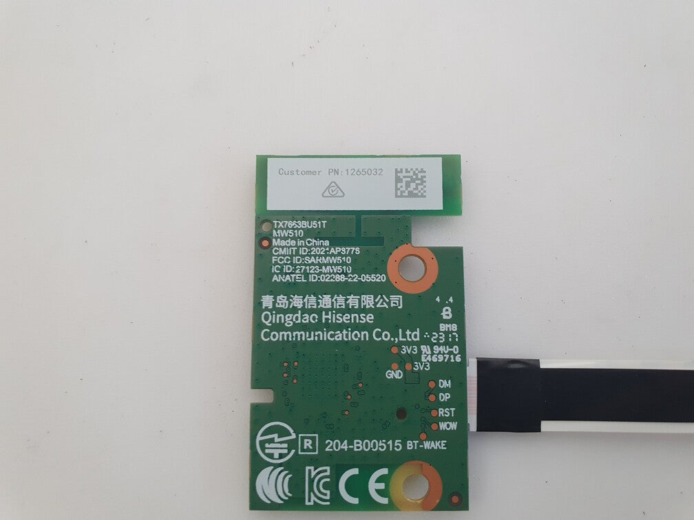 WiFi Module TX7663BU51T MW510 27123-MW510 Hisense 55A6K