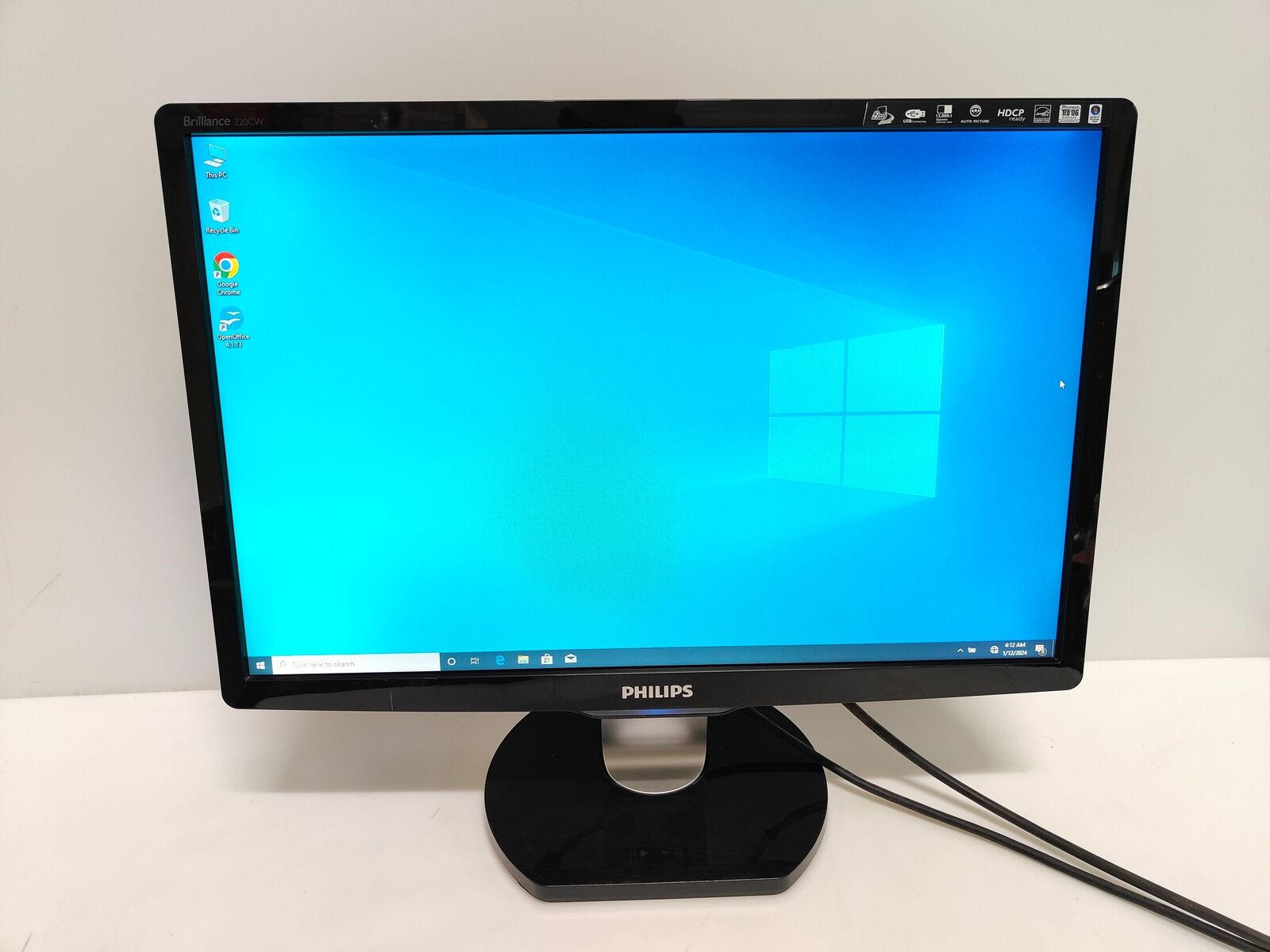 Philips 220CW9 HWC9220i widescreen monitor