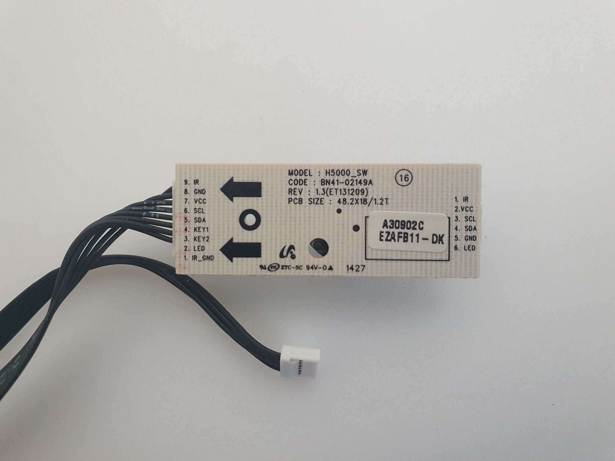 Button BN41-02149A - Samsung UE32H5505AKXXE
