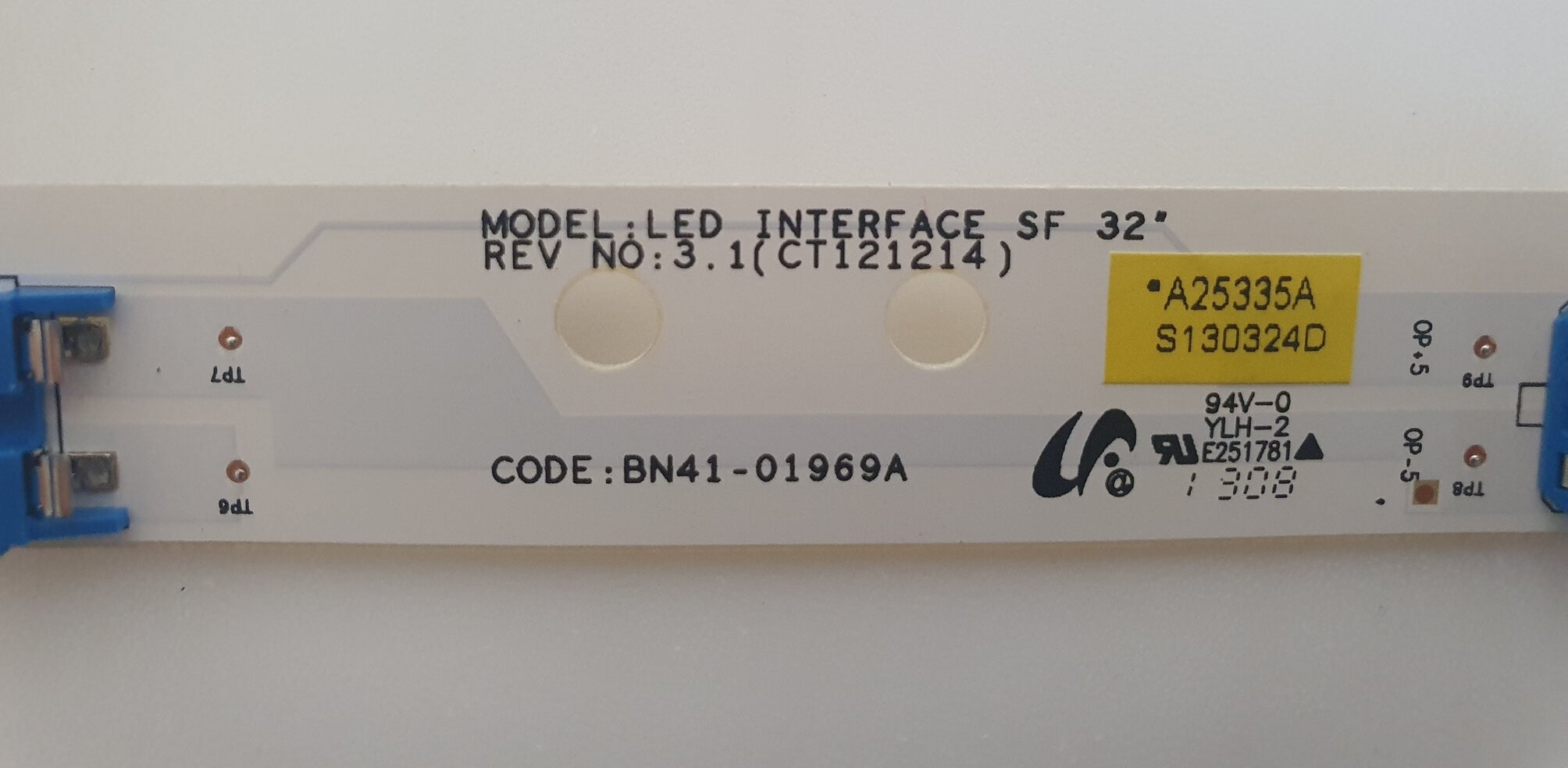 LED Interface BN41-01969A - Samsung UE32F5005AKXXE