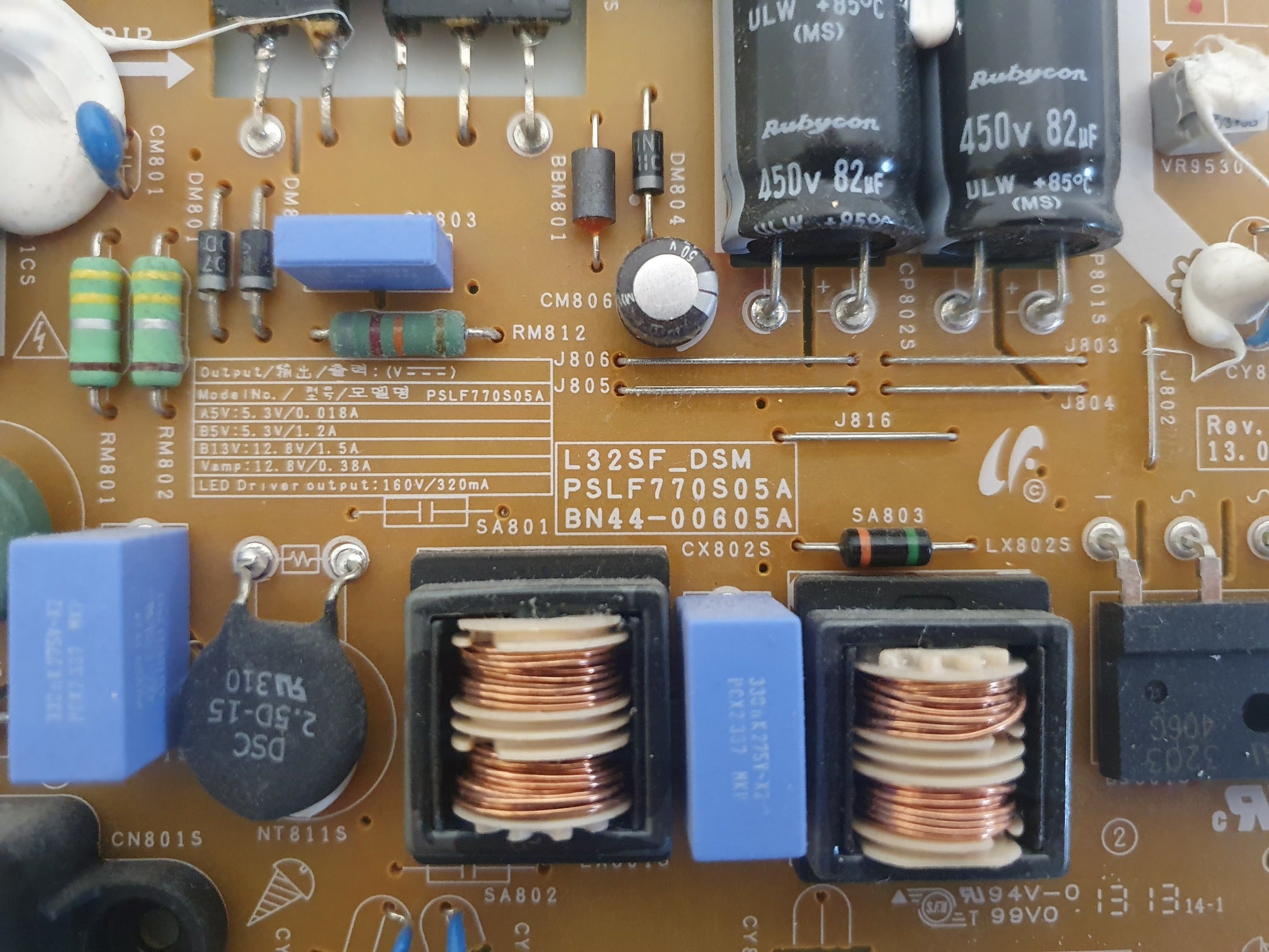 Power Supply BN44-00605A - Samsung UE32F5005AKXXE