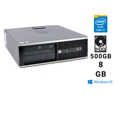 HP Compaq Elite 8300 SFF/ I5-3470/ 8 GB/ 500 GB HDD/ Win 10