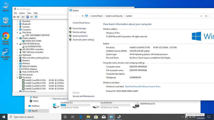 HP EliteBook 8540p/15.6 Inch/i5- M560/320 GB/4 Gb