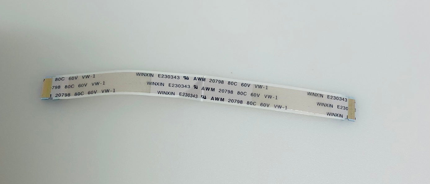 WINXIN E230343 AWM 20798 80V 60V VW-1 LVDS CABLE (11.9 cm) - PHILIPS 43PUS8545/12