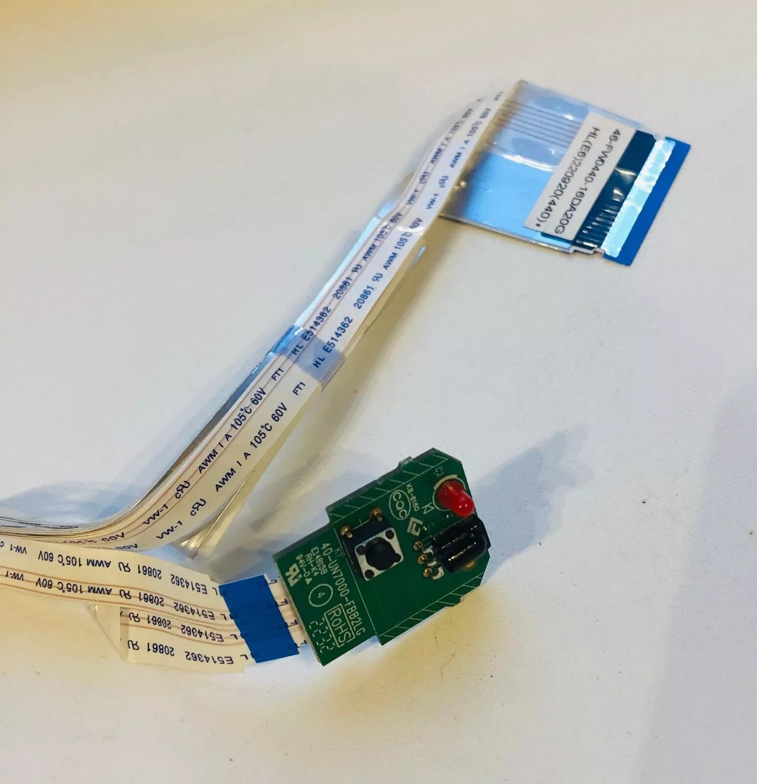 46-FW0440-16DA20G CABLE & 40-UN7000-FBB2LG IR SENSOR LG 43UQ70006LB