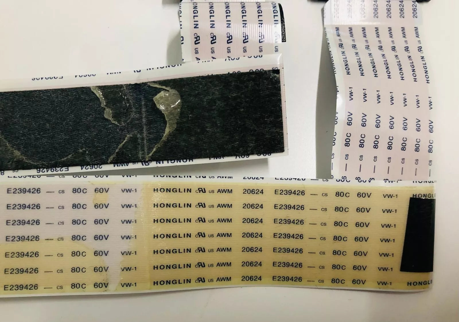 HONGLIN AWM 20624 E239426 80C 60V VW-1 CABLE FOR PHILIPS 55POS901F/12