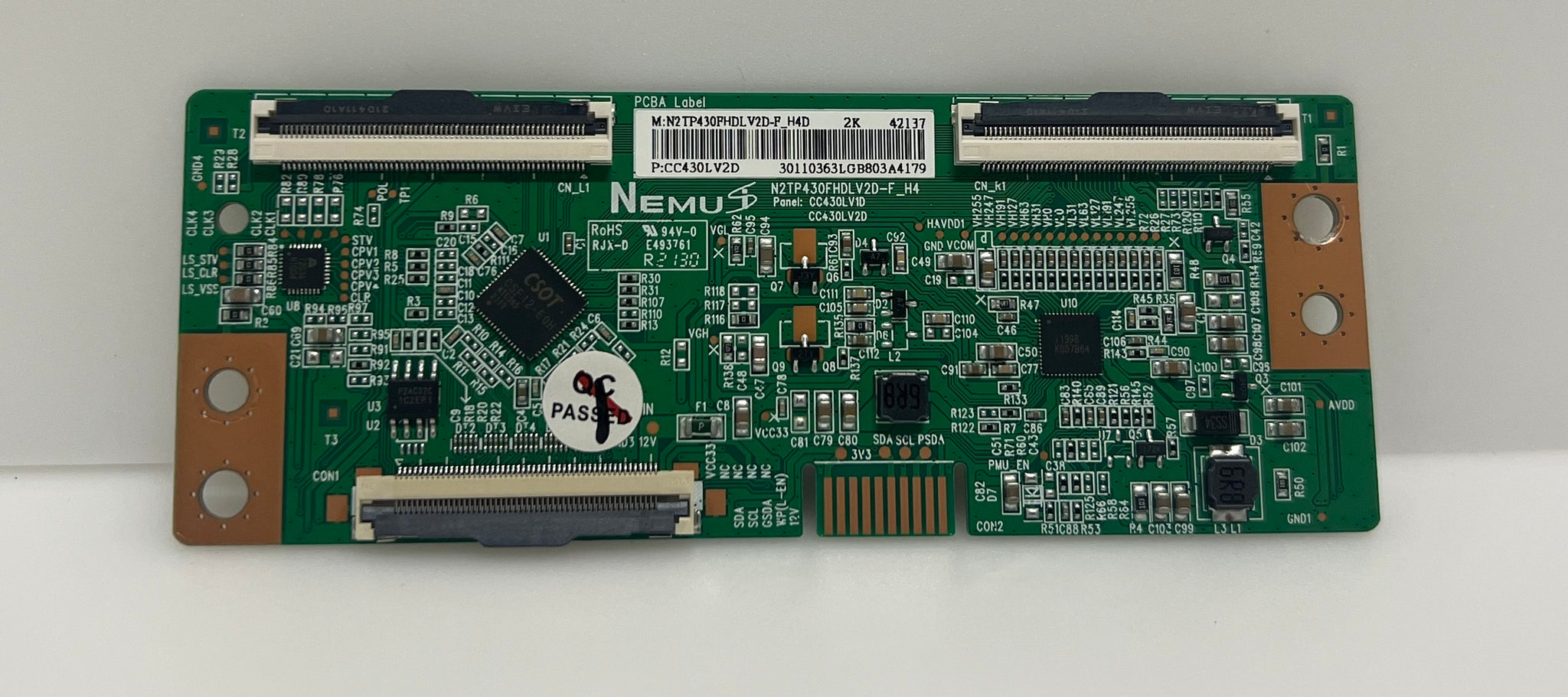 N2TP430FHDLV2D-F t-con board Salora 43FA330