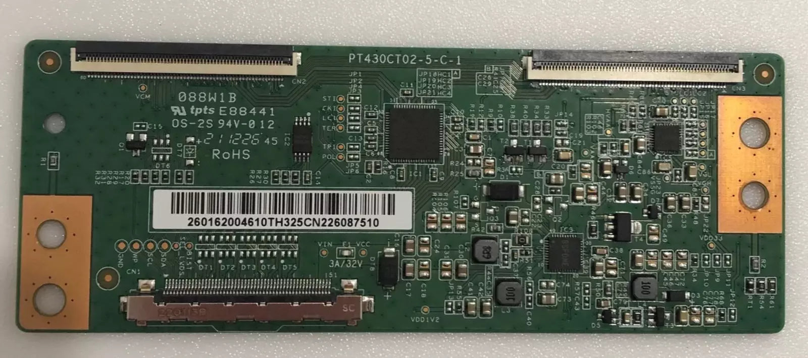 PT430CT02-5-C-1 t-con board LG 43LM6370PLA