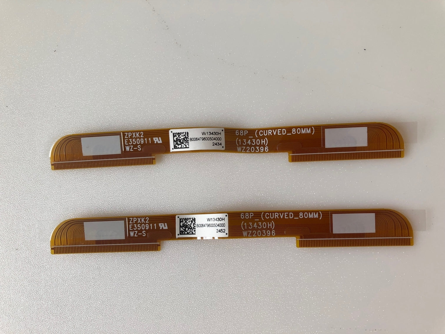 68P_(CURVED_80MM) 13430H WZ20396 ribbon cable Samsung UE65TU7092U