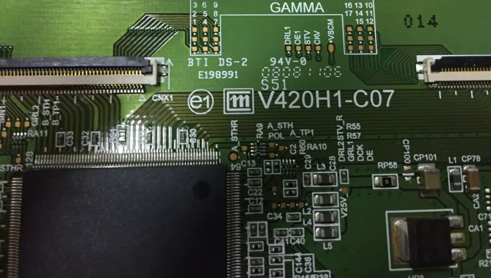 Philips T-con board V420H1-C07