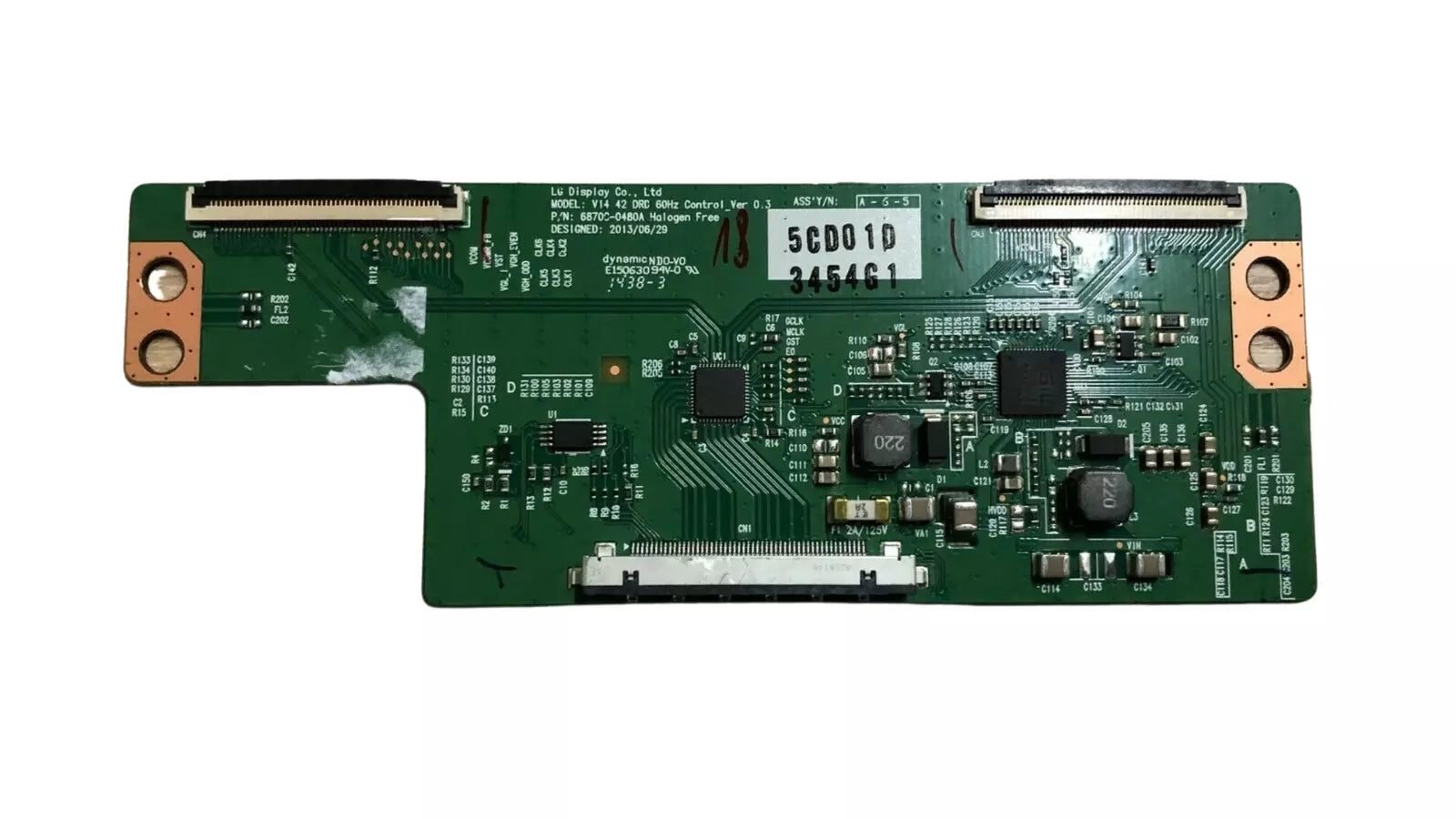LG t-con board 6870C-0480A