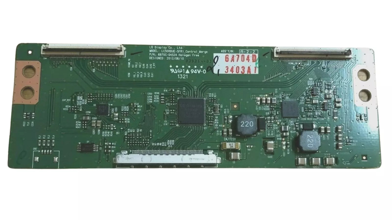 T-con board LC500DUE-SFR1 6870C-0452A LG 42LN540V