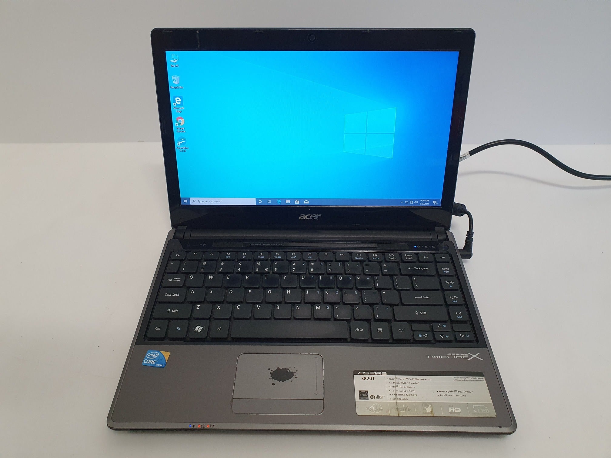 Acer Aspire 3820T /13.3 inch/ i3-370M /6 GB / 120GB SSD
