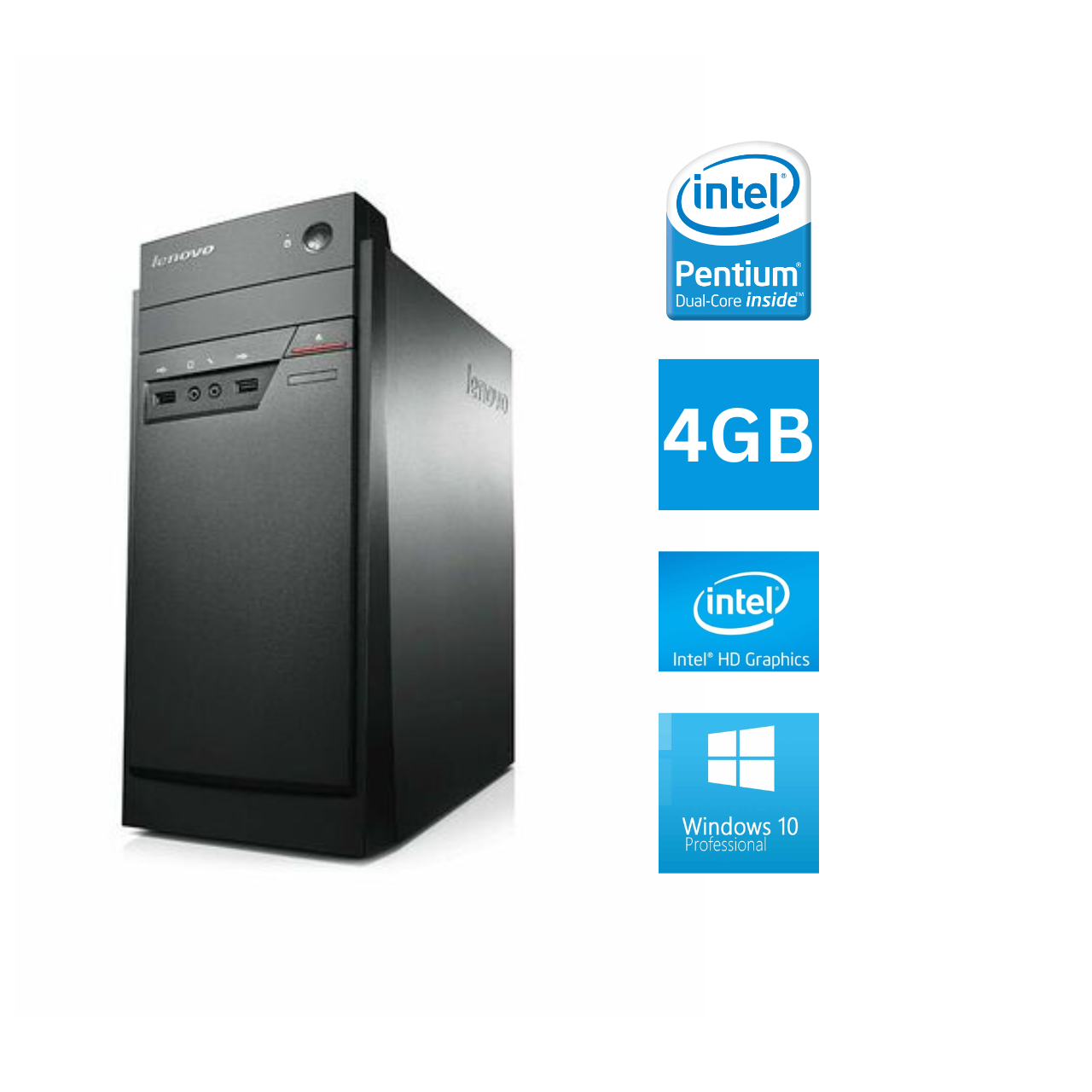Lenovo 90BX /Intel Pentium J2900/4 GB/SSD 60 GB/Win 10 Desktop