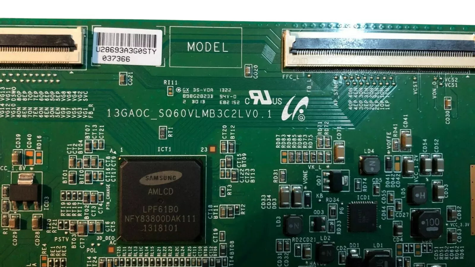13GA0C-SQ60VLMB3C2LV0.1 FOR JVC LT-46TG52N