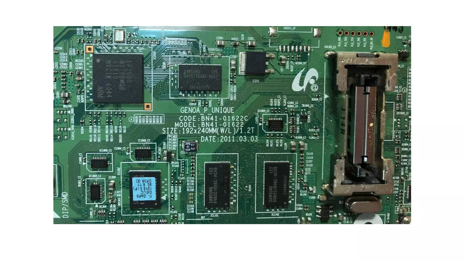 Samsung BN41-01622 mainboard (defect for spare parts)