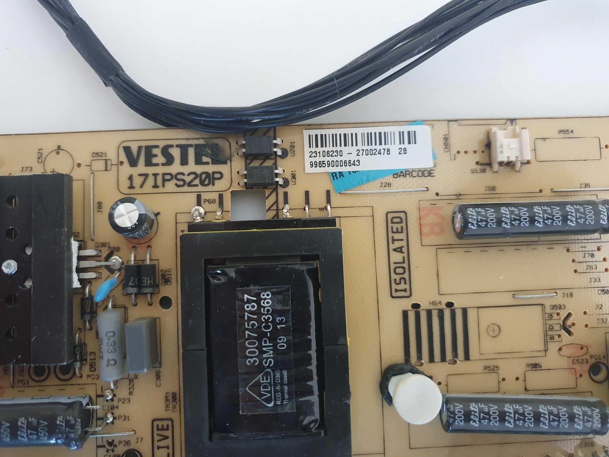 Power supply 17IPS20P - Philips 39PFL30008H/12