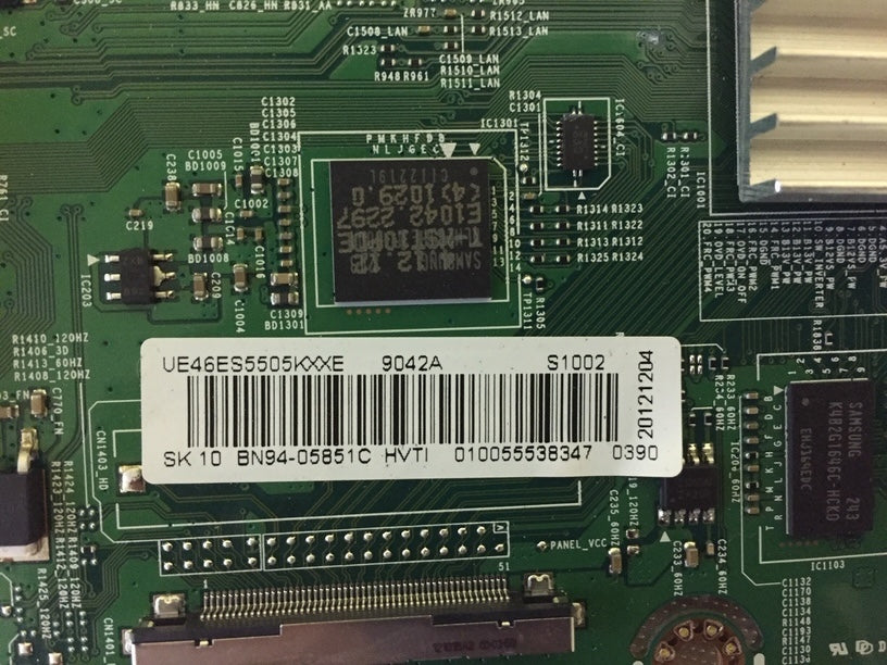 BN41-01812A BN94-05851C mainboard from Samsung UE46ES5505