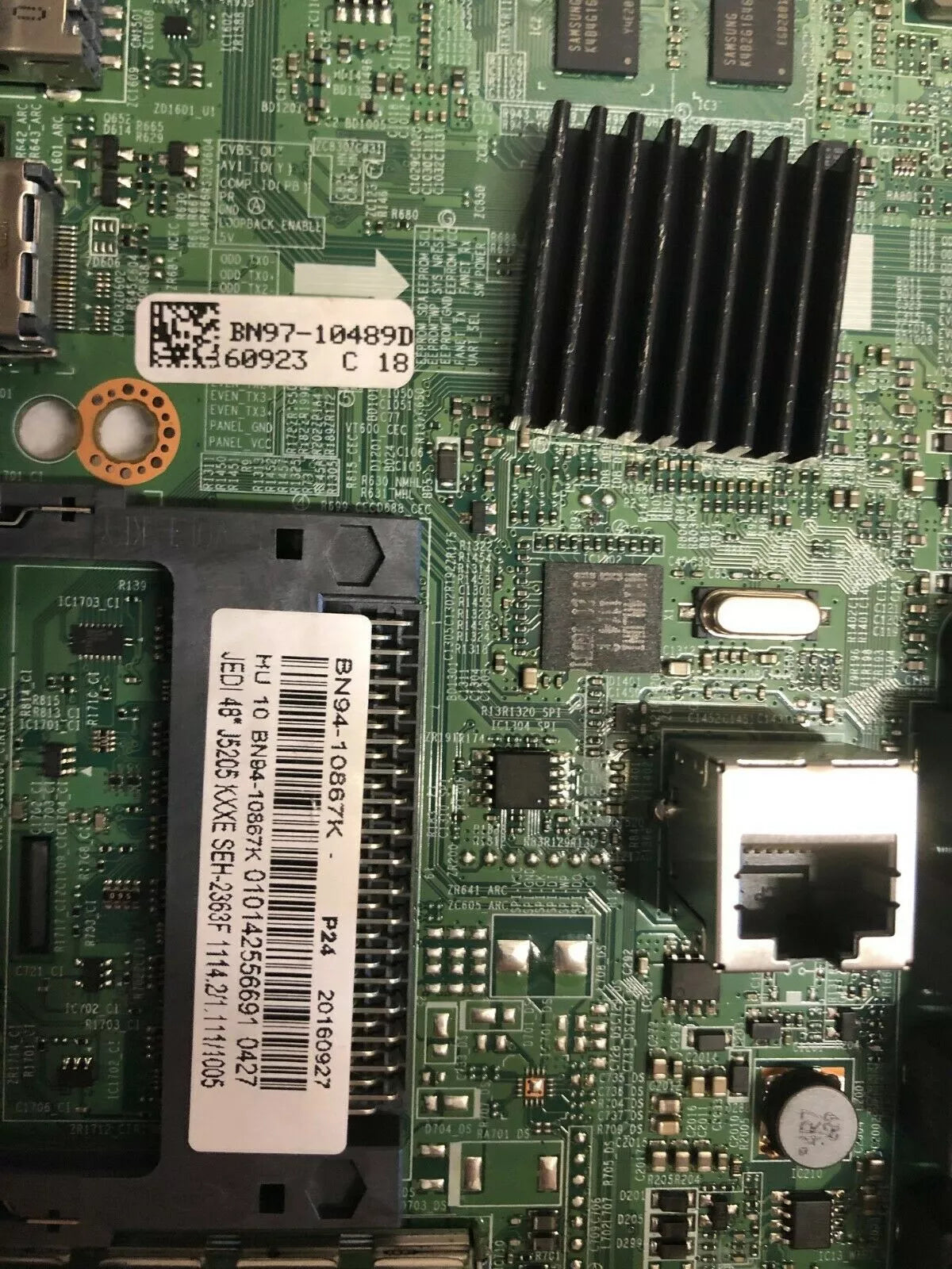 BN41-02482A Mainboard from Samsung UE48J5205AK