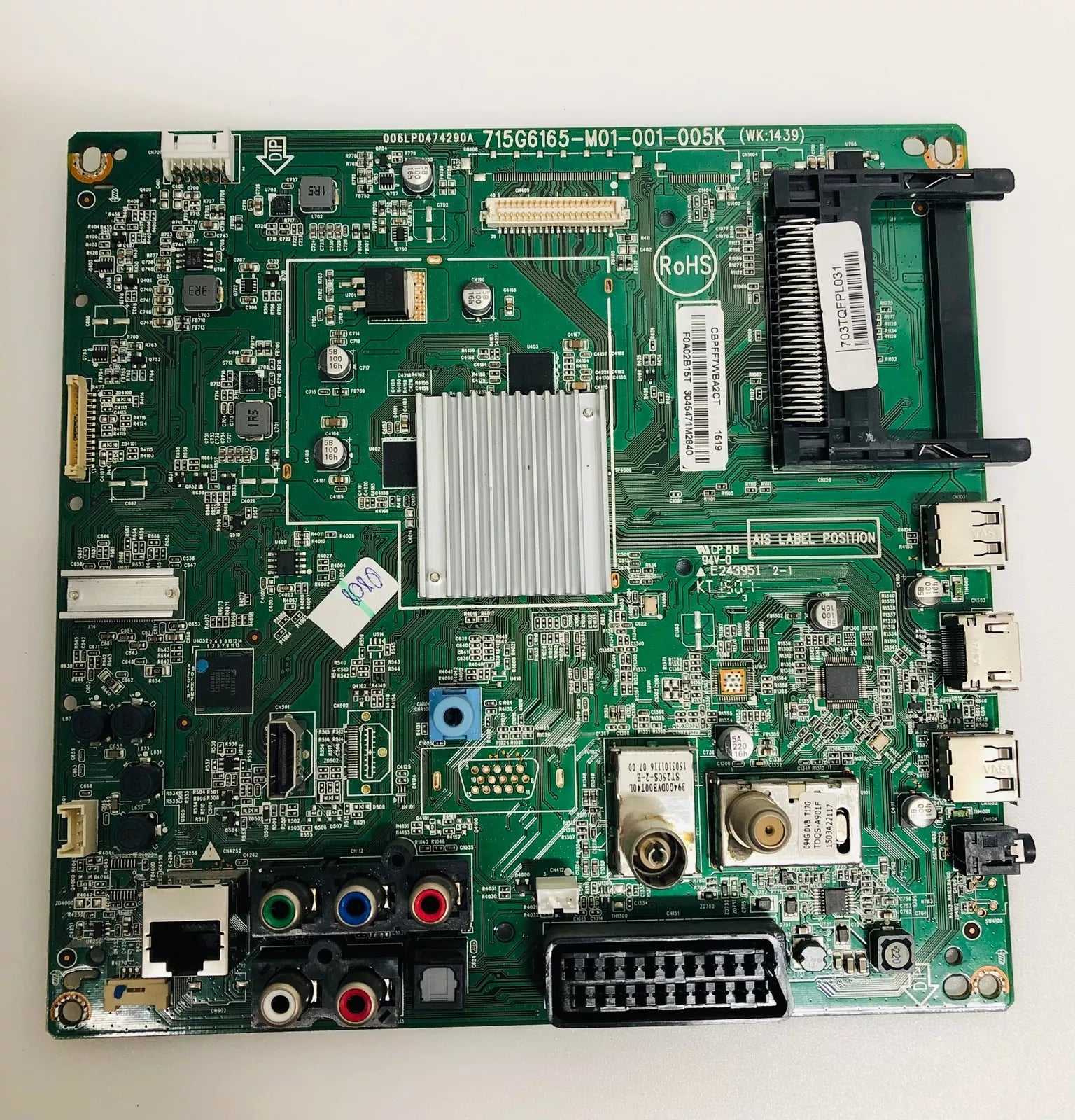 715G6165-M01-001-005K MAINBOARD PHILIPS 32PFK5300/12