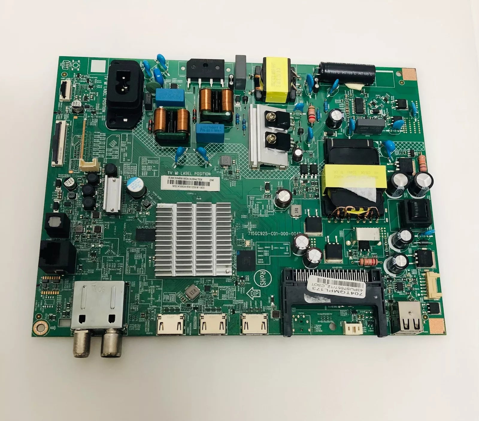 715GC925-C01-000-004D MAINBOARD PHILIPS 43PUS7657/12