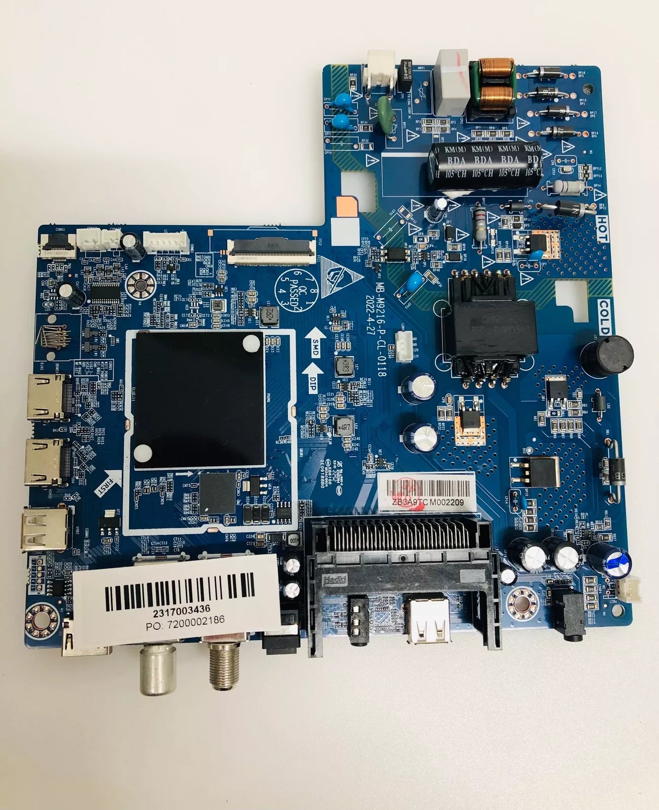 MB-M9216-P-CL-0118 MAINBOARD OK. OTV40GF-5023C