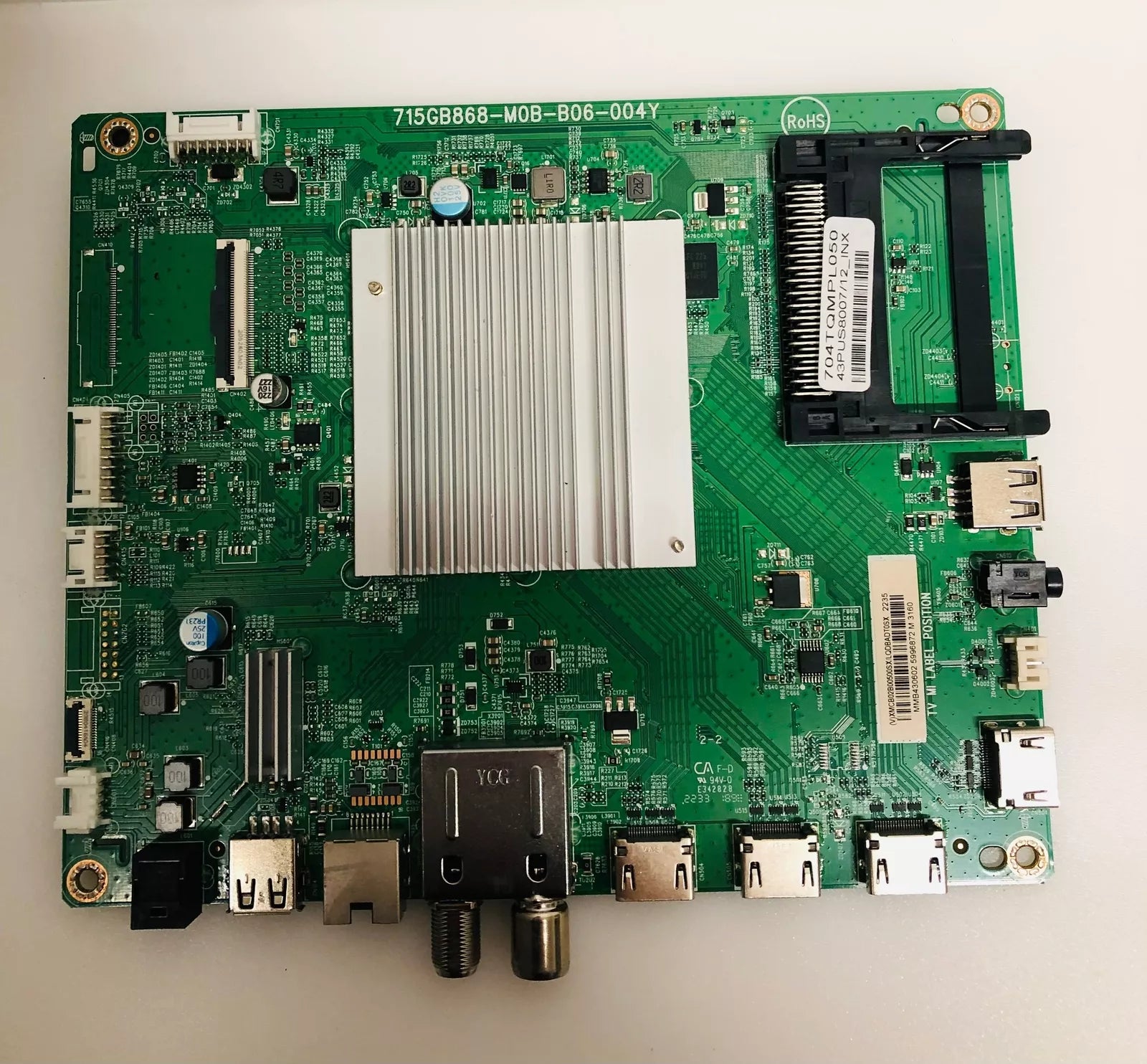 715GB868-M0B-B06-004Y MAINBOARD PHILIPS 43PUS8007/12