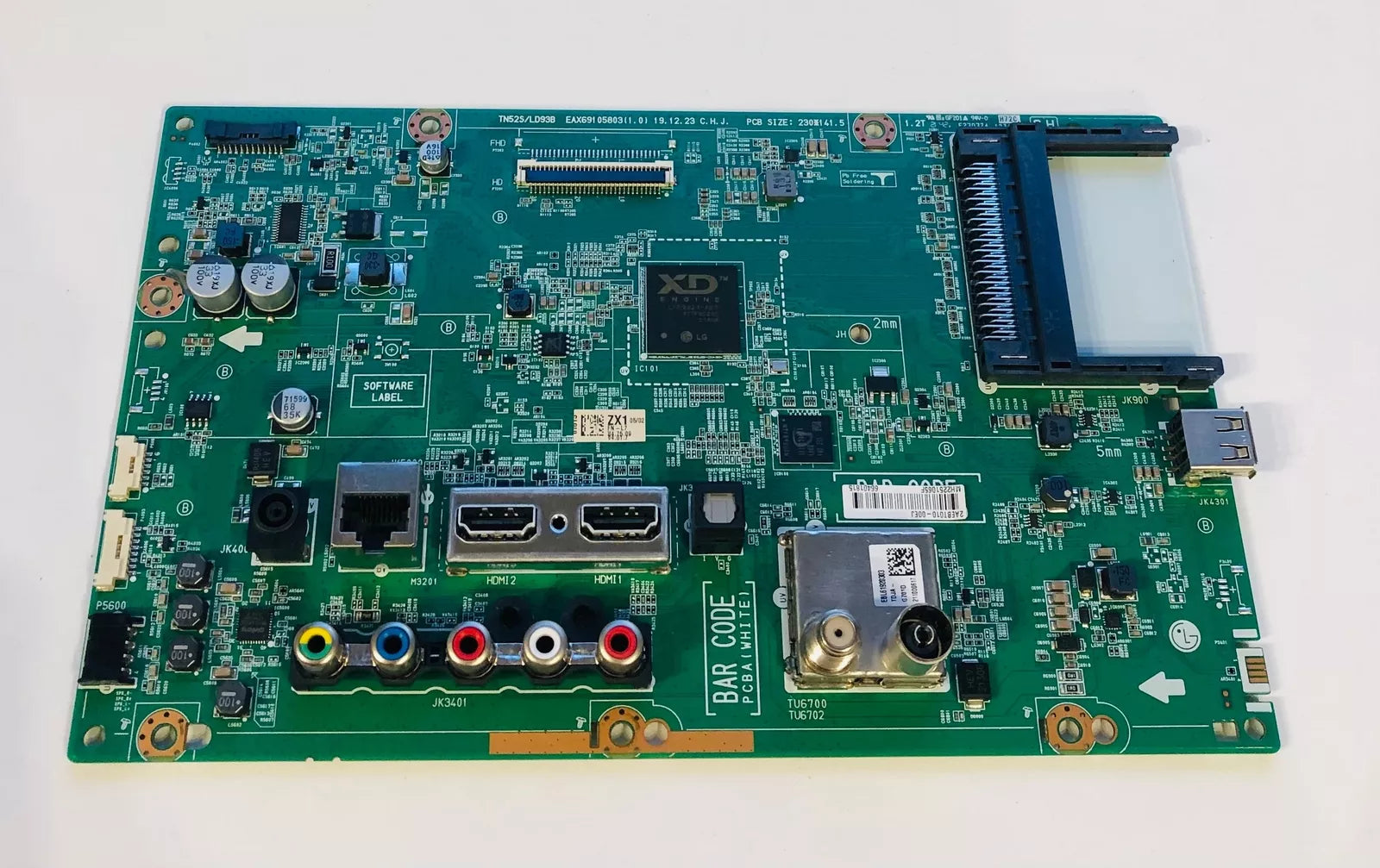 EAX69105803 (1.0) MAINBOARD LG 28TN515S