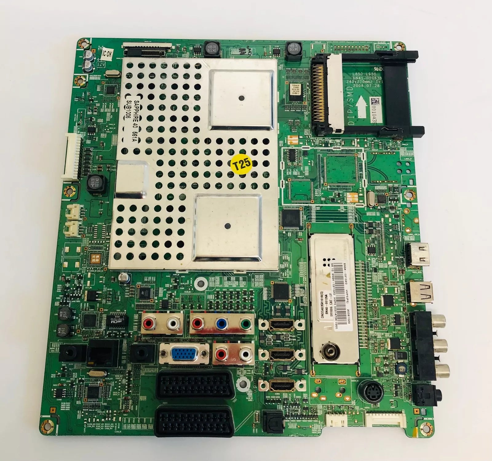 BN94-02102D BN41-01063B MAINBOARD SAMSUNG LE40A856S1M