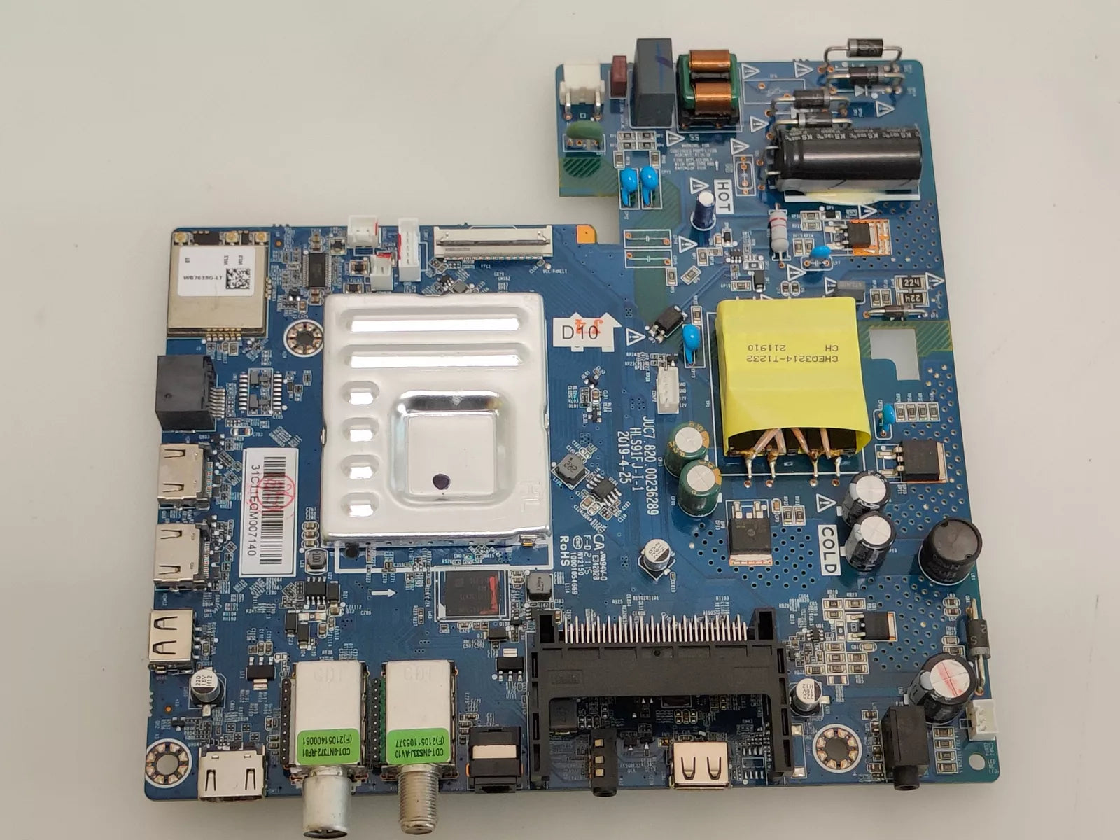 Mainboard / Power board – JUC.820.00236289 HLS91FJ-I-1 CHiQ L40H7SX