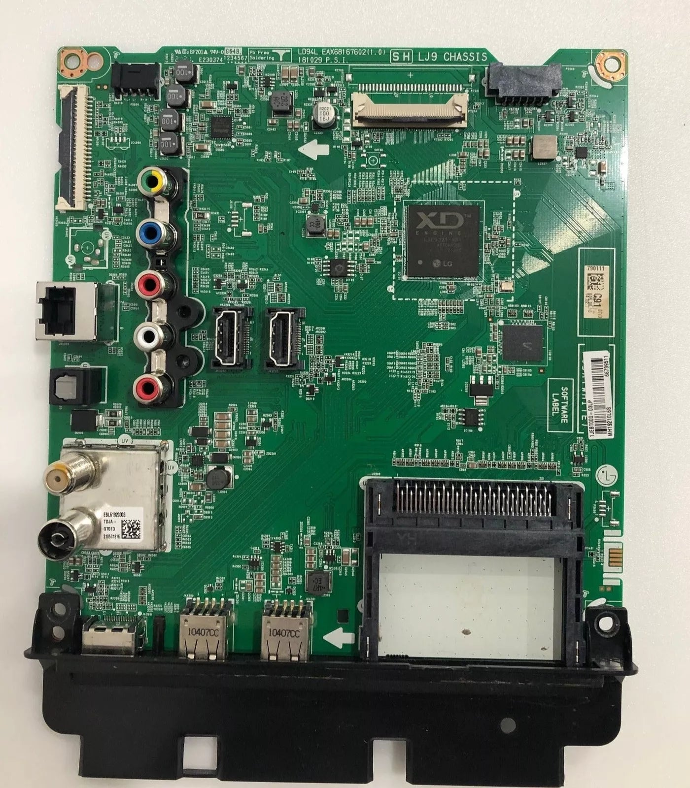 EAX68167602 (1.0) MAINBOARD LG 43LM6370PLA