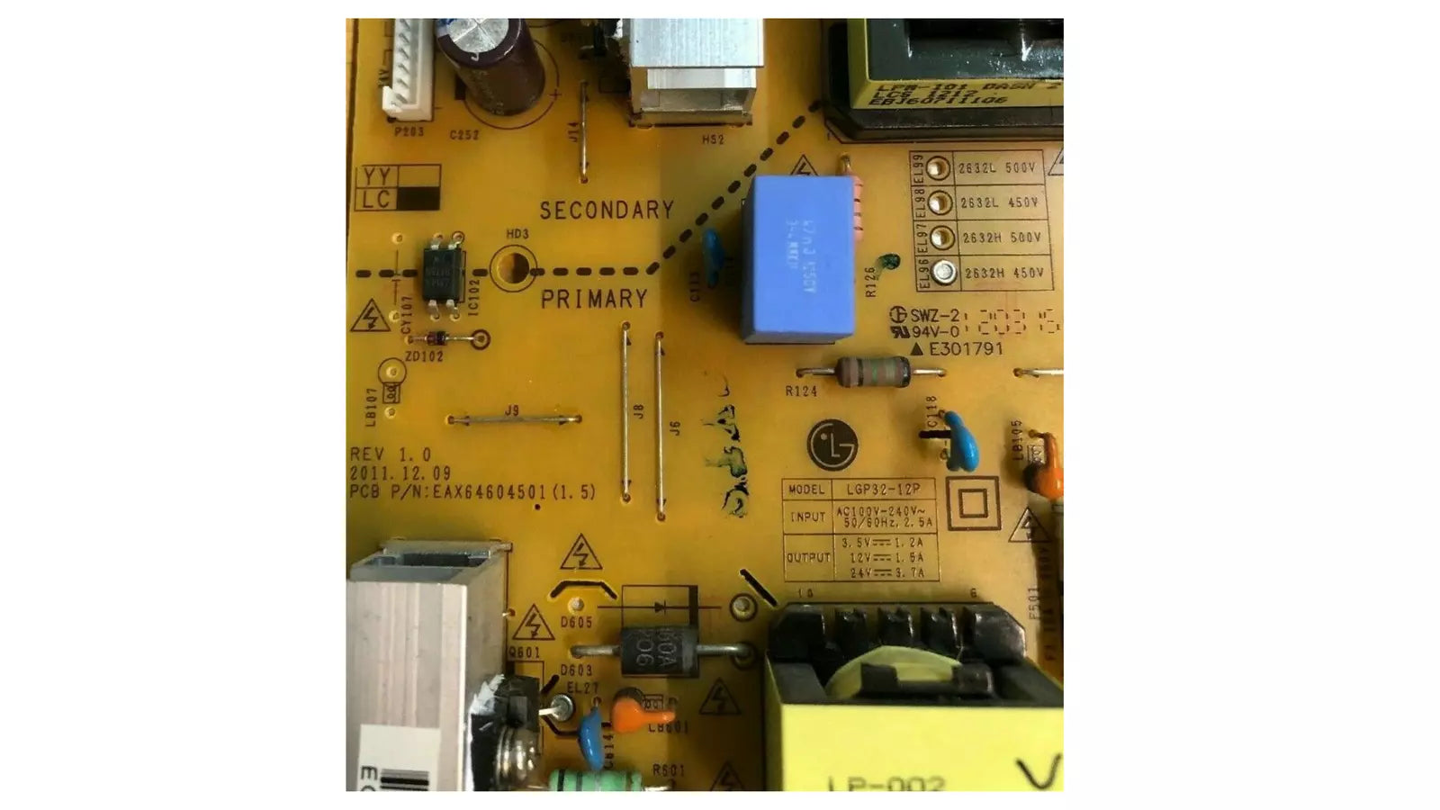 EAX64604501 Power Supply from LG 42LS340T