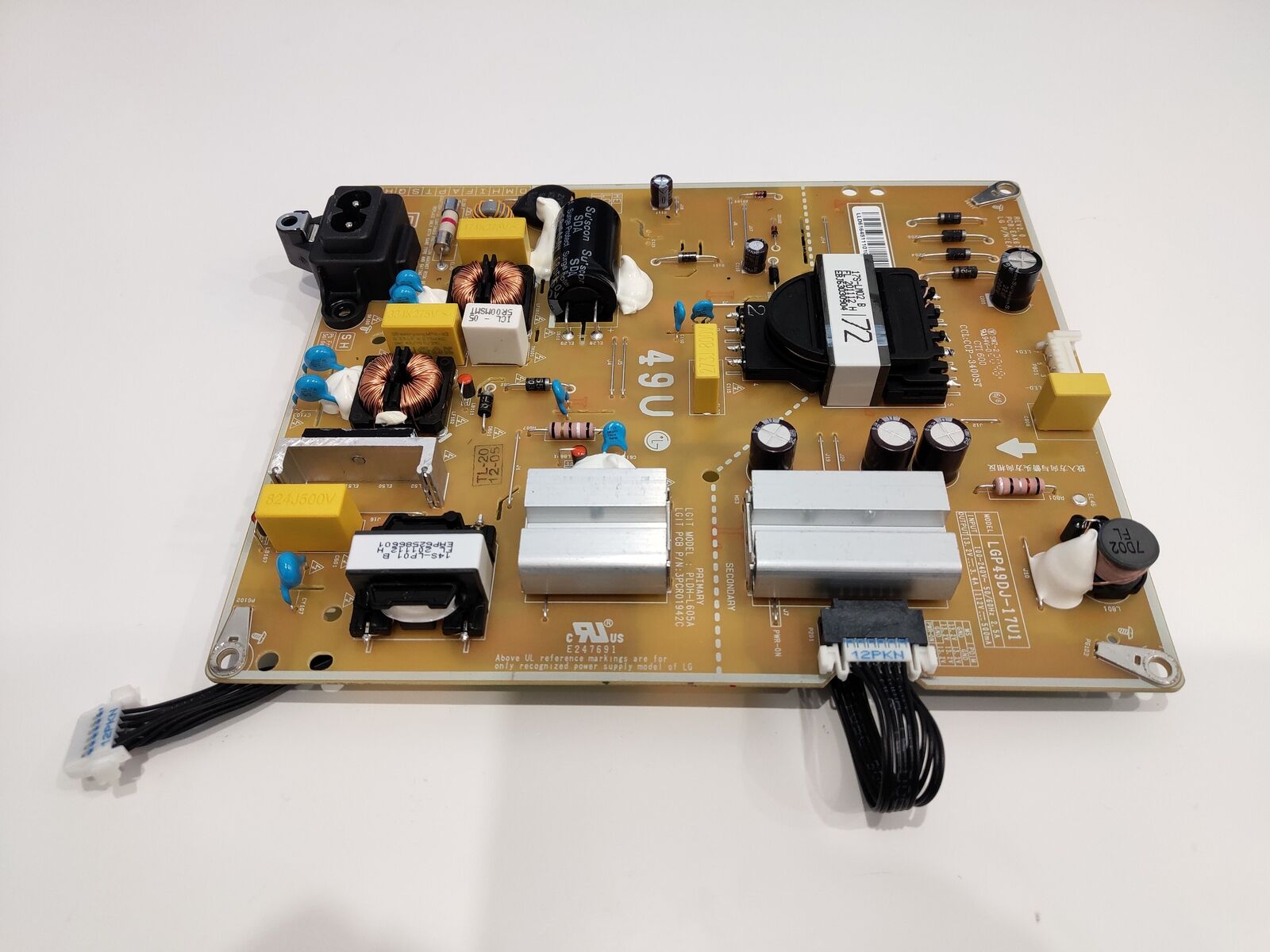 EAX67189201 (1.7) LGP49DJ-17U1 2019.07.11 POWER SUPPLY FOR 49