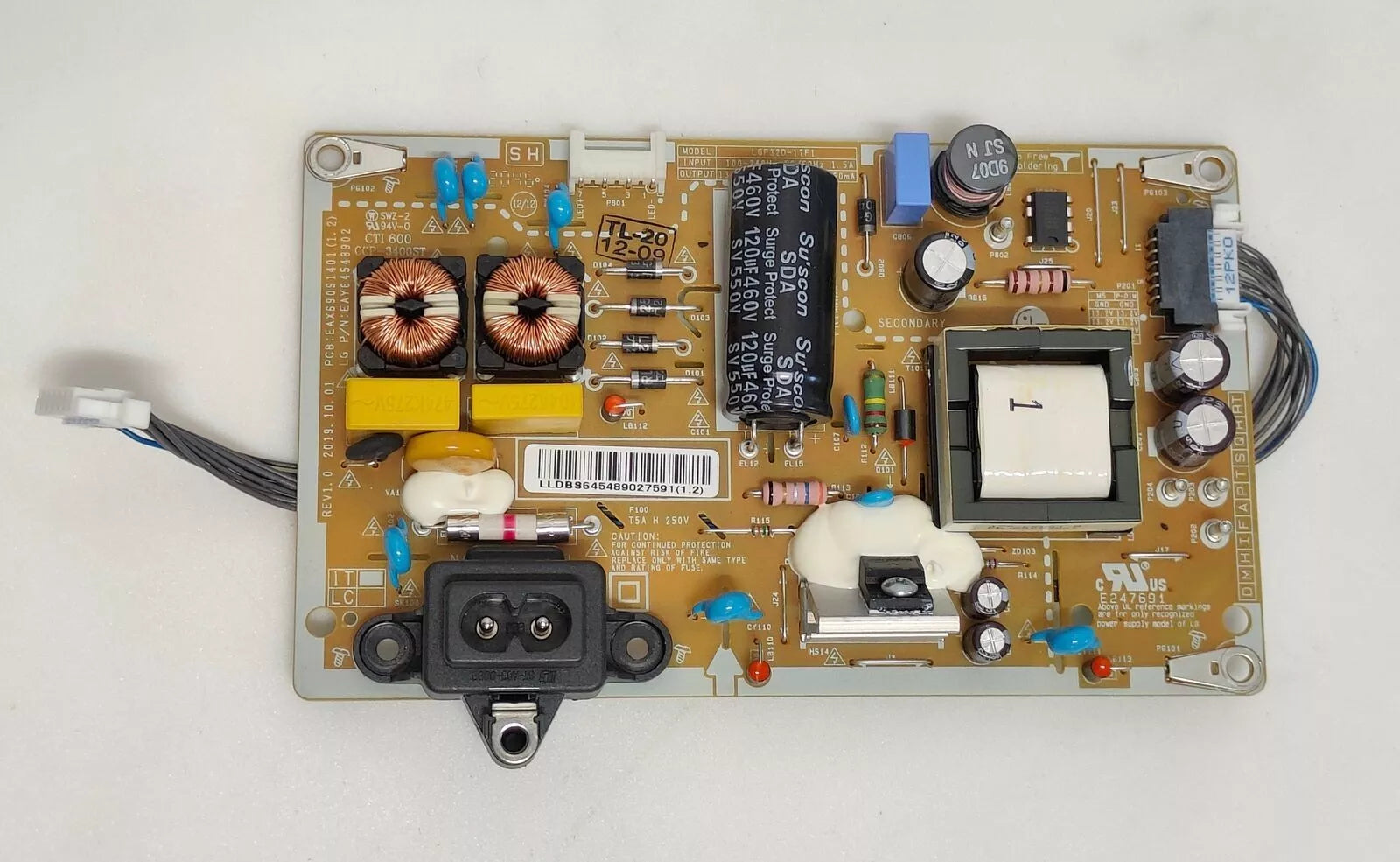 Power supply EAX69091401 (1.2) LG 32LM6300PLA