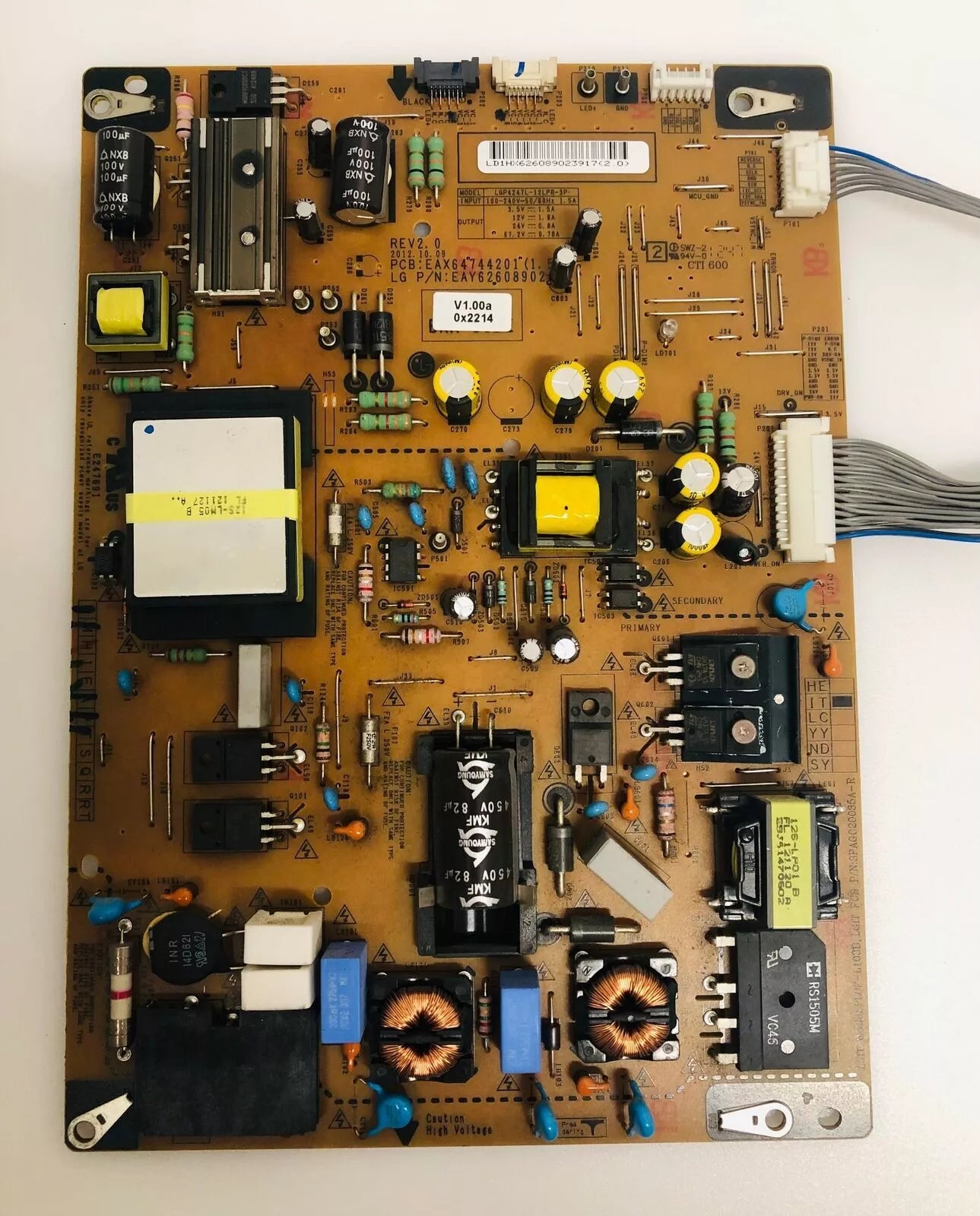 EAX64744201(1.5) POWER SUPPLY LG 42LM670S