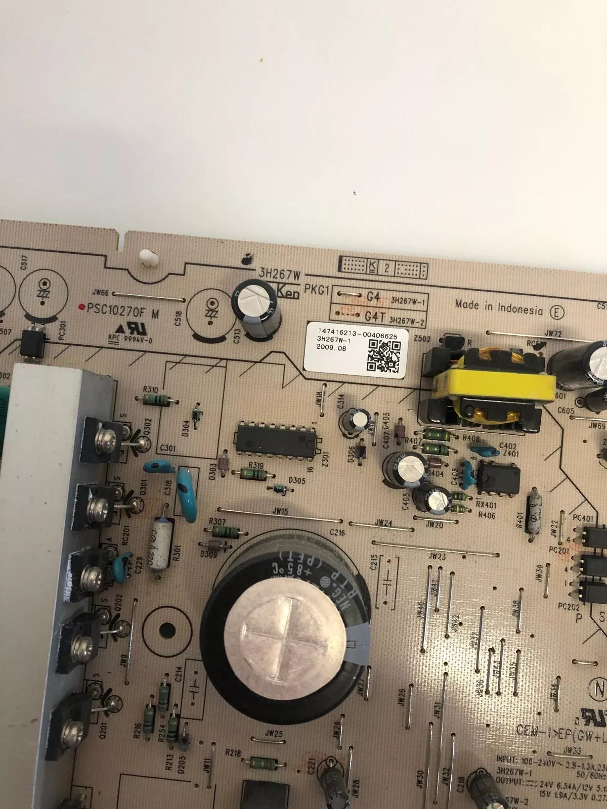 PSC10270F 147416213 3H267W-1 POWER SUPPLY SONY KDL-37V5500