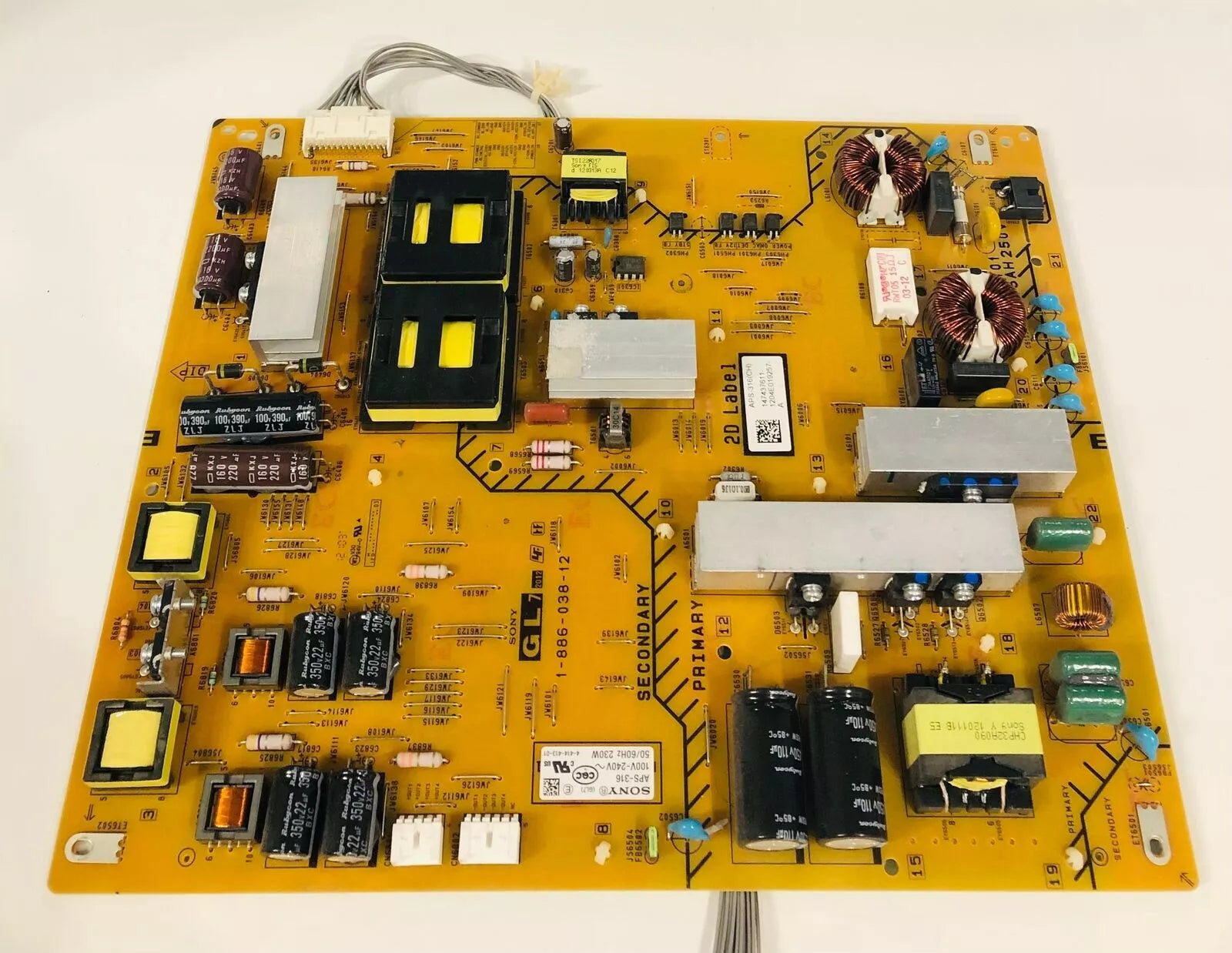 1-886-038-12 POWER SUPPLY SONY KDL-55HX753