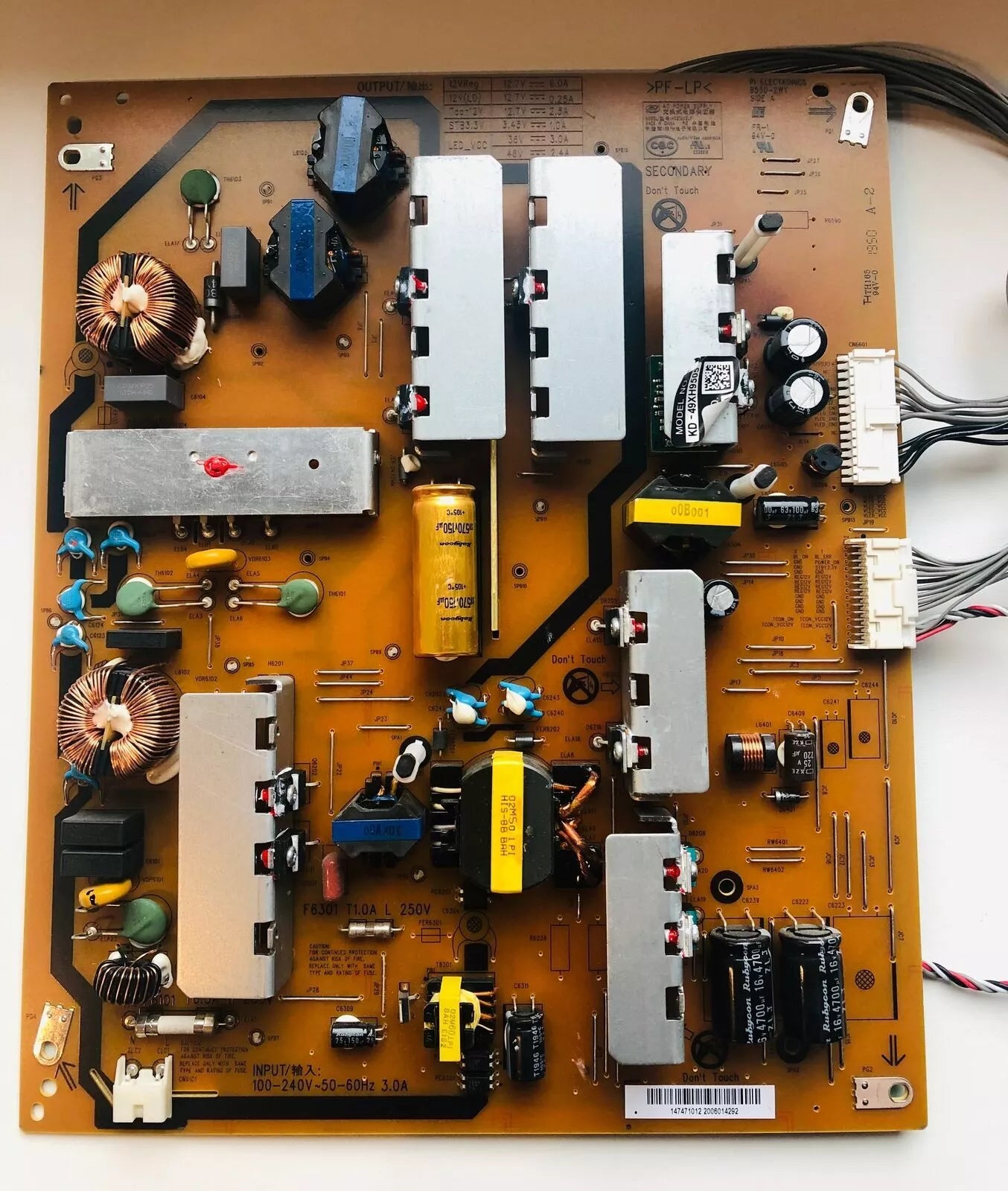 1-474-710-12 POWER SUPPLY SONY KD-49XH9505