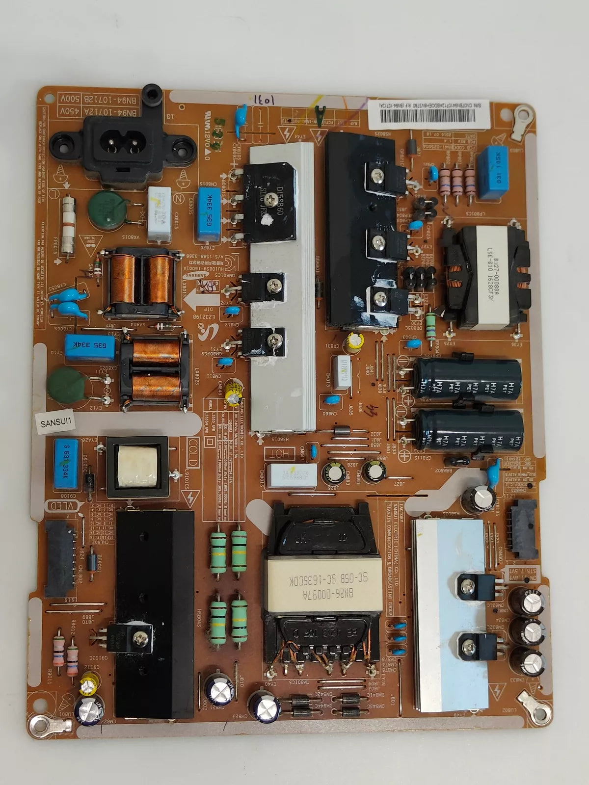 Power supply – BN94-10712A SAMSUNG UE50KU6072U