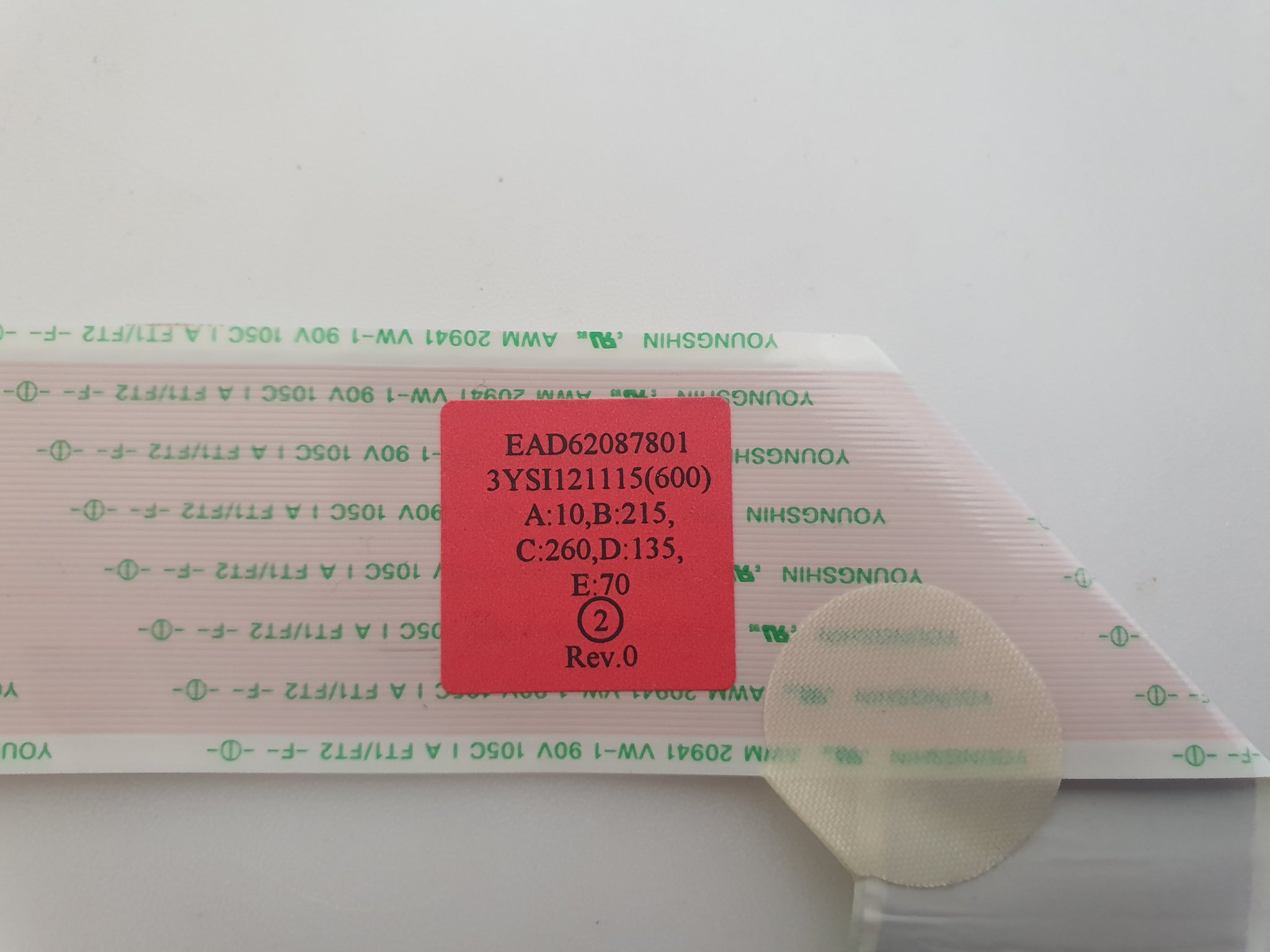 T-Con – Main flex cable EAD62087801 LG 47LM669T