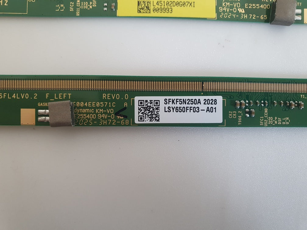 LCD Panels 20YSU65MB4SFR4LV0.1 20YSU65MB4SBL4LV0.1 20YSU65MB4SFL4LV0.2 20YSU65MB4SBR4LV0.1 Sony KD-65XH9077