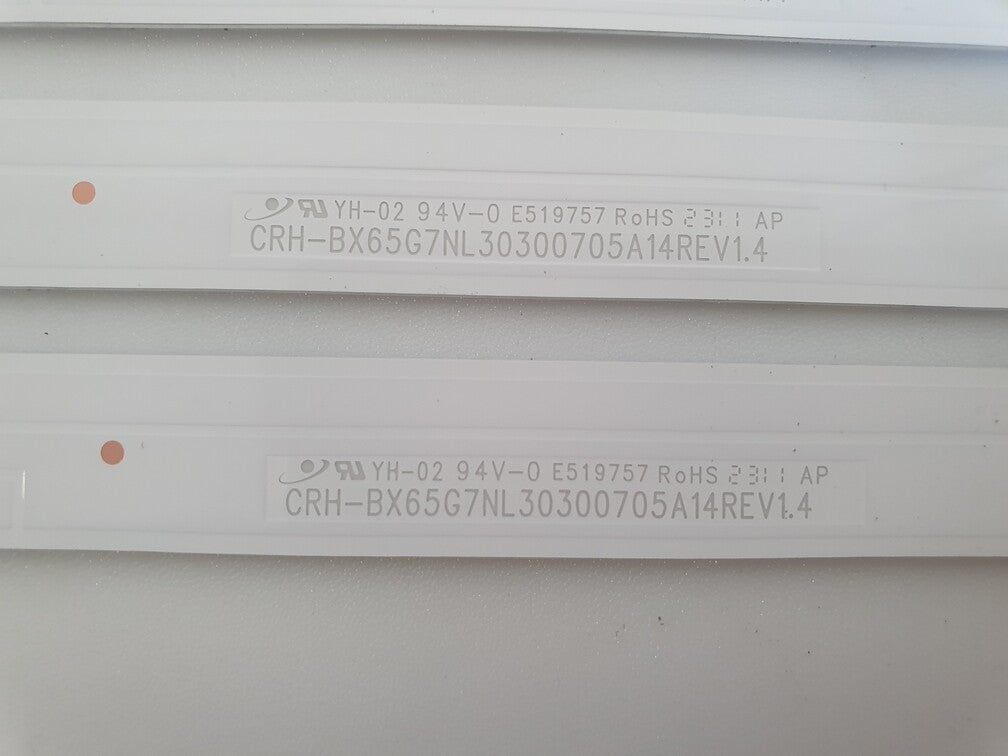 Backlights CRH-BX65G7NL30300705A14REV1.4 CRH-BX65G7NR30300605A14REV1.4 CHiQ U65G7LX