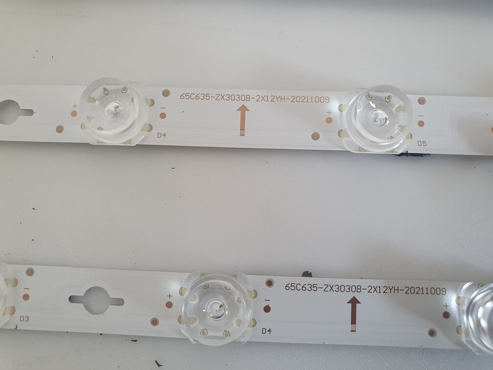 Backlight 65C635-ZX3030A-4X12YH-20211009 65C635-ZX3030B-2X12YH-20211009 TCP 65C735