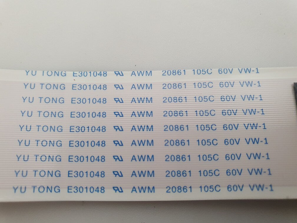 YU TONG E301048 AWM 20861 105C 60V VW-1 T-con - Mainboard lvds cable TCL 65C815X1