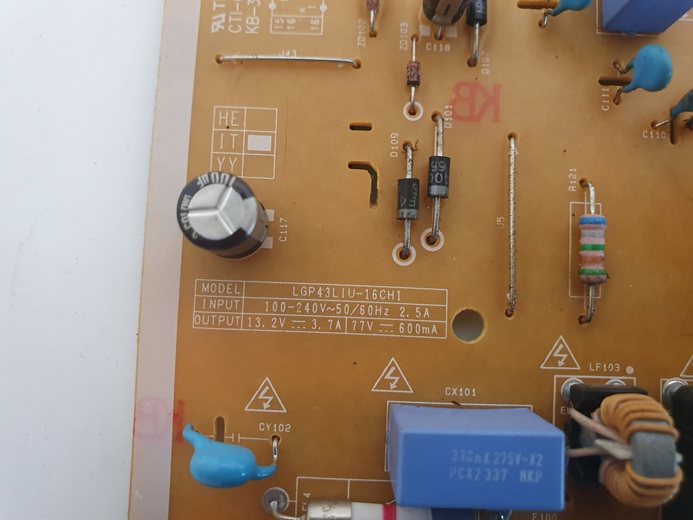 EAX66883501 (1.5) LGP43LIU-16CH1 power supply LG 43UH610V