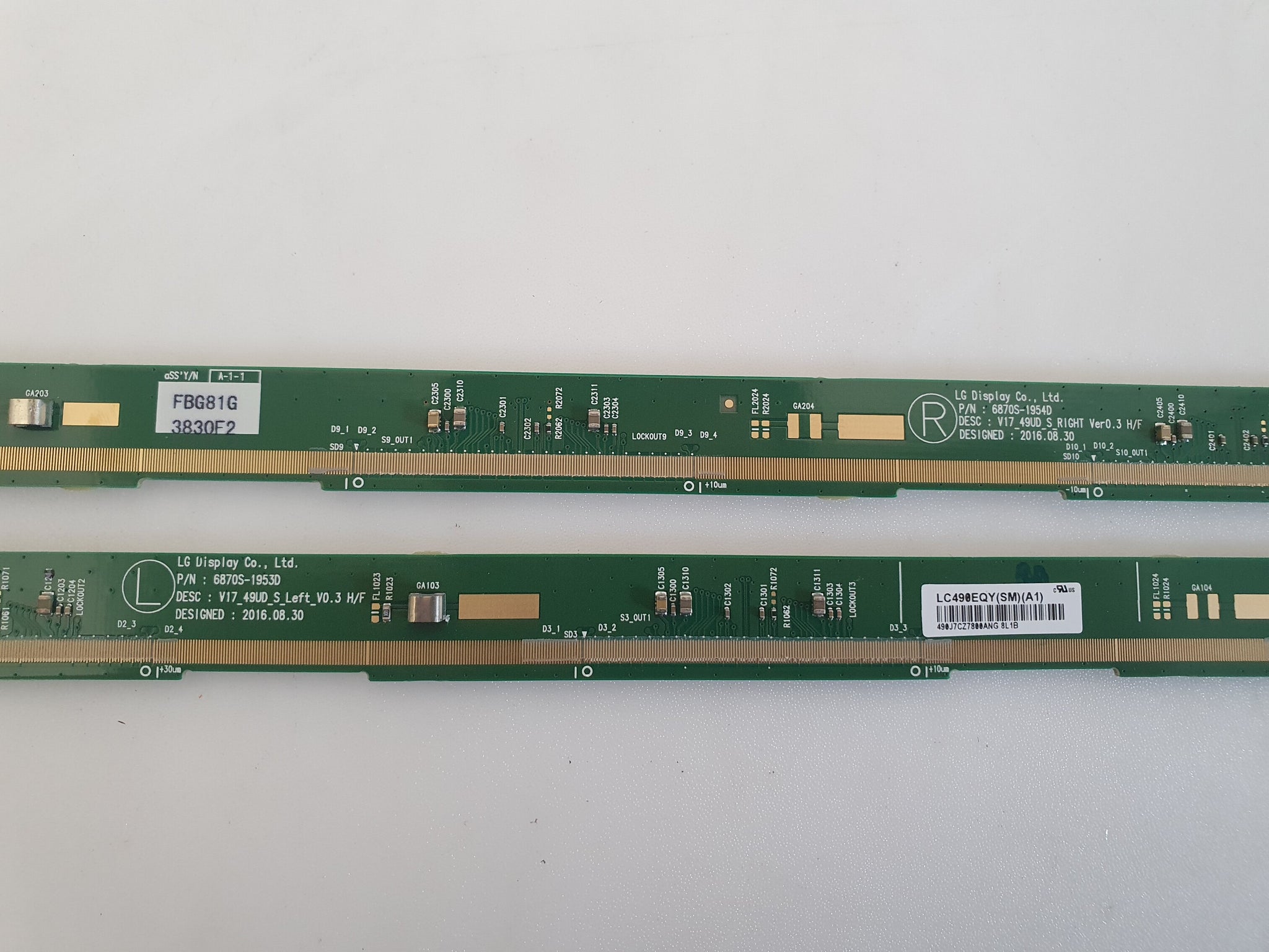 LCD Panels 6870S-1953D 6870S-1954D SONY KD-49XG8096